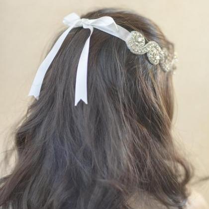 Bridal Hairband - Wedding Headpiece - Boho Style..